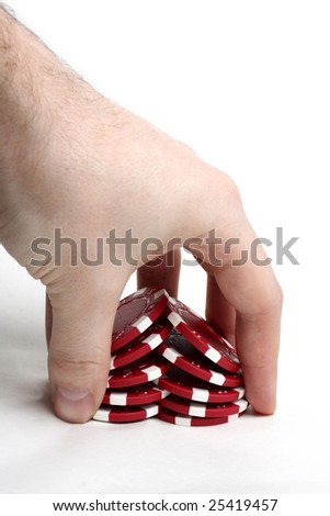 stock photo : Poker chips shuffle. Save to a lightbox ▼. Please Login