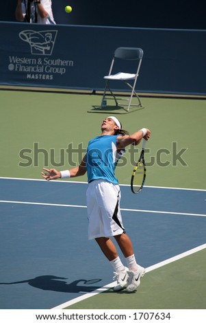 rafael nadal tennis racket. Tennis Player Rafael Nadal