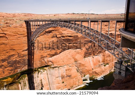 Glen Canyon Bridge Glen Canyon  Page, Arizona