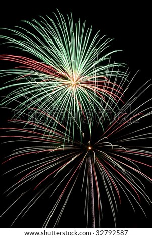 Fourth Of July Holiday Fireworks Celebration Display