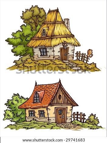 Cottages Cartoon