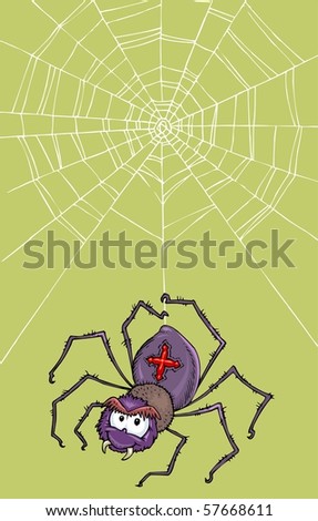 Cartoon Spider Legs