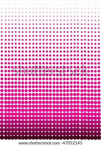 stock vector : Pink halftone background patterns