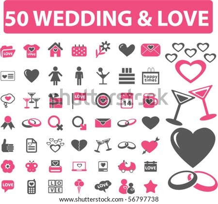 50 wedding u0026ampamp love signs vector 56797738 shutterstock love signs 450x421