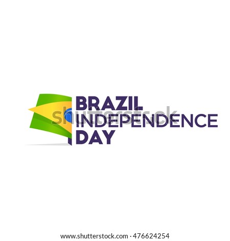 Brazil Independence Day. Flag of Brazil