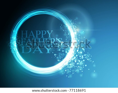 happy fathers day clip art. stock vector : Happy Father#39;s