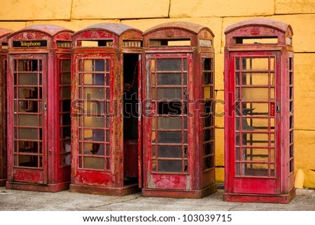 Old Phone Booths