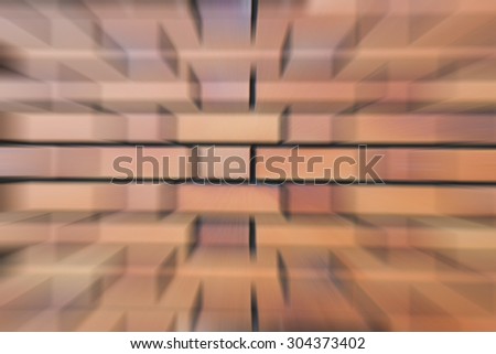 Abstract square brick wall background Zoom Blurred