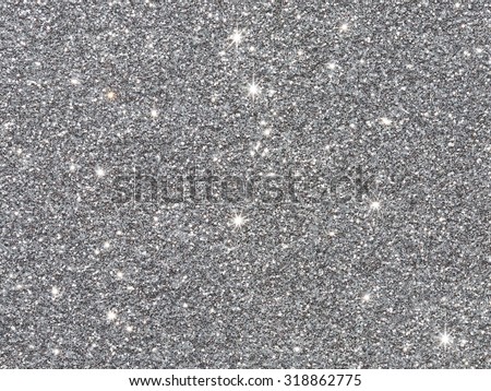 Silver glitter background