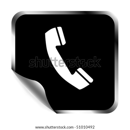 phone icon eps. stock vector : Phone icon.