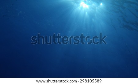 Ethereal underwater light
