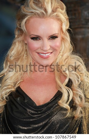 HOLLYWOOD - MARCH 31: Bridget Marquardt attends the Clash of the Titans premiere on March 31 2010 at Grauman\'s Chinese Theater in Hollywood, California.