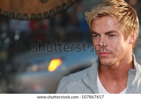 HOLLYWOOD - MARCH 31:  Derek Hough attends the Clash of the Titans premiere on March 31 2010 at Grauman\'s Chinese Theater in Hollywood, California.