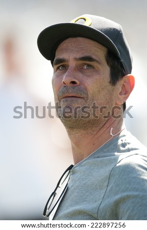 PASADENA, CA - OCT 11: Actor Ty Burrell attends the Oregon Ducks NCAA football game against the UCLA Bruins on October 11, 2014 at the Rose Bowl.