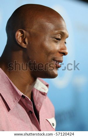 HOLLYWOOD, CA. - JULY 13: Former NFL Running Back Eddie George attends Fat Tuesday at The ESPYs on July 13th, 2010 in Hollywood, Ca.