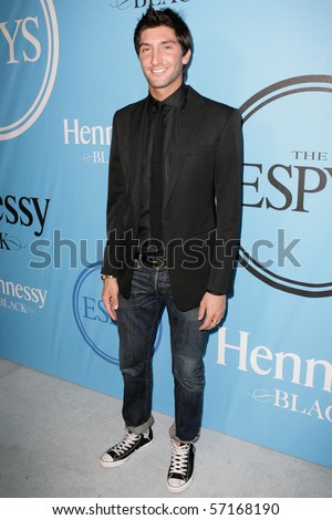 HOLLYWOOD, CA. - JULY 13: Evan Lysacek attends Fat Tuesday at The ESPYs on July 13, 2010 in Hollywood, Ca.