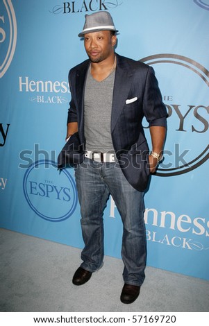 HOLLYWOOD, CA - JULY 13: Atlanta Falcons football player Jamal Anderson attends Fat Tuesday at The ESPYs on July 13, 2010 in Hollywood, CA.