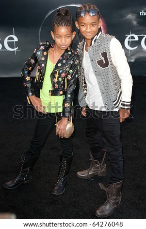 willow smith and jaden smith. JUNE 24: Willow Smith (L