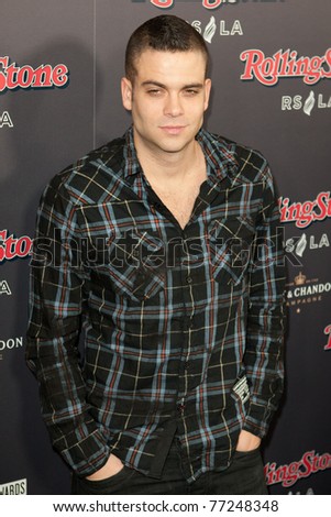 HOLLYWOOD, CA. - NOV 21: Mark Salling arrives at the 2010 American Music Awards Rolling Stone Magazine VIP After Party at Rolling Stone Restaurant and Lounge on November 21, 2010 in Hollywood, Ca.
