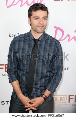 LOS ANGELES - MAY 17: Oscar Issac arrives at the Los Angeles Film Festival premiere of \'Drive\' on May 17, 2011 in Los Angeles, Ca.