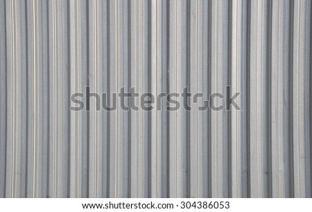 Corrugated galvanized metal wall