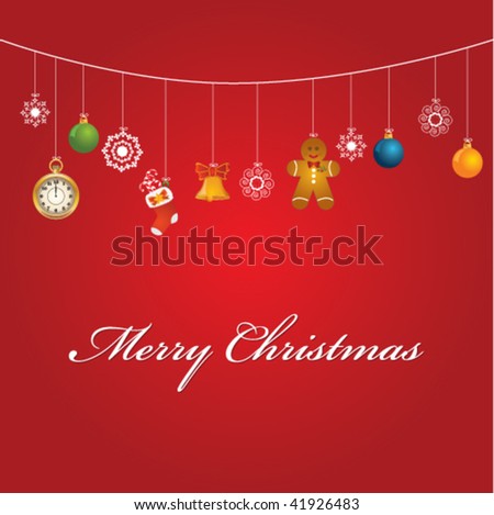 christmas wishes cards. stock vector : Christmas wishes card