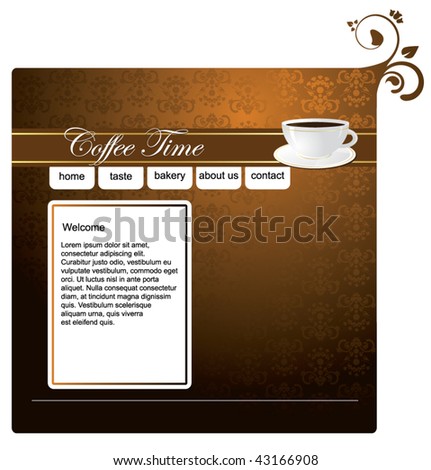 Cafe Website Template
