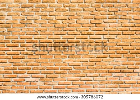 Brick wall color background for interiors design indoor and outdoor