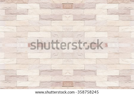 Brick wall beautiful color texture background for art interiors design in home, house, building, shop, store, art store, coffee shop