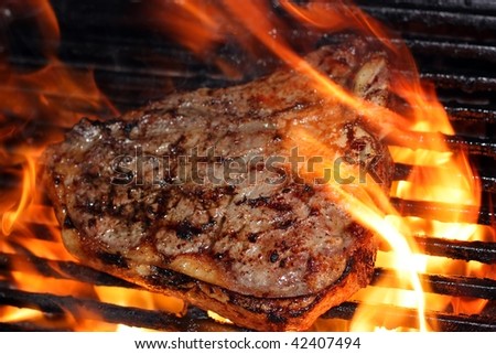 Grilling Steak