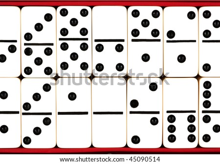 Top Layer Domino Tiles Stock Photo 45090514 : Shutterstock