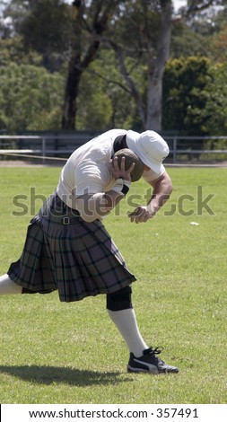 Shot-Putter - Scottish Games