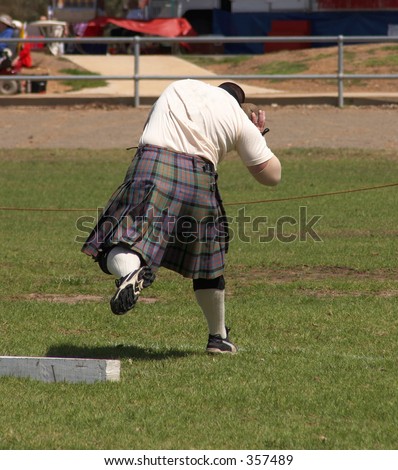 Shot-Putter - Scottish Games