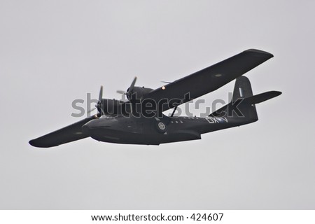 Catalina Flying Boat in the Air