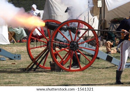 Cannon Being Fired