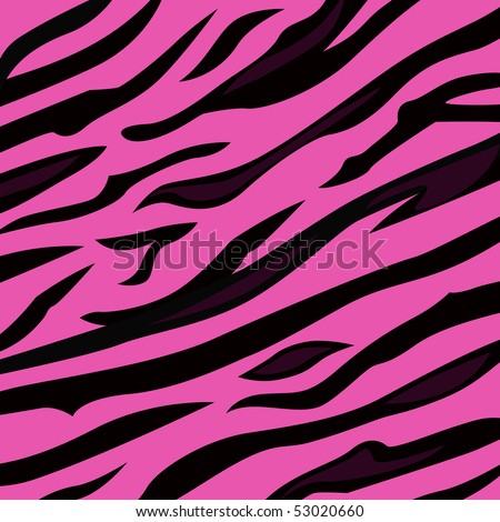 stock vector : Animal background pattern - pink tiger skin texture.