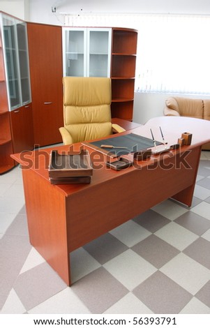 Modern Furniture Office Desk on Modern Office Furniture Stock Photo 56393791   Shutterstock