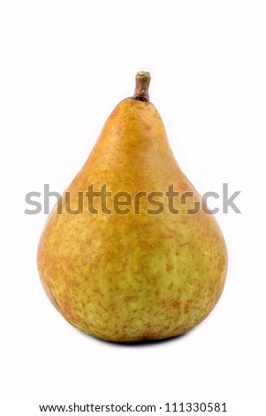 brown pear