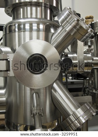 high technology scientific vacuum chamber in research Laboratory