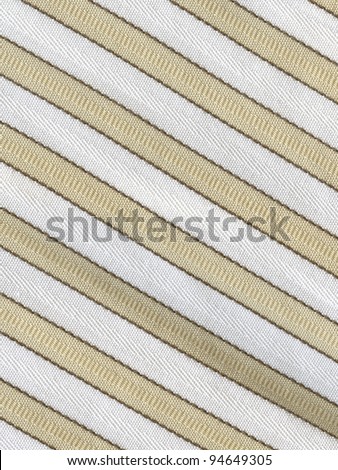 linen textile material with stripe pattern
