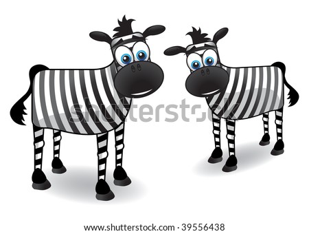 pictures of zebras cartoon. stock vector : cartoon zebras