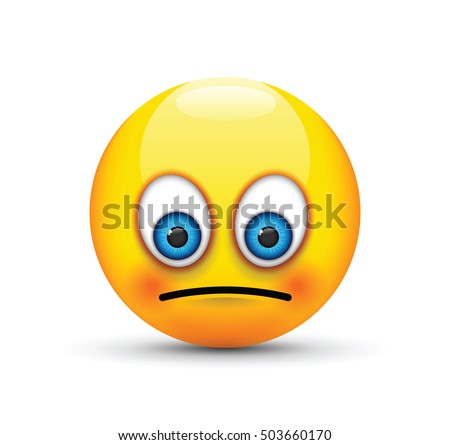 Sad Emoji Stock Vector Illustration 503660170 : Shutterstock