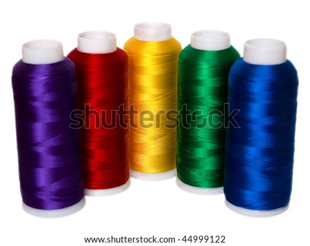 Multi Coloured Thread