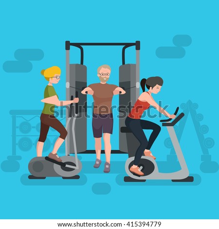 Gym concept set.gym illustration,gym vector,gym fitness,gym sport,gym training,gym workout,gym lifestyle,gym exercise,gym equipment,gym set,gym background,gym woman,gym club, gym people,gym interior,