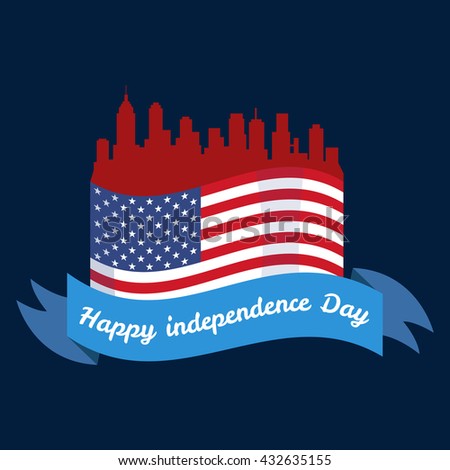 Happy 4th of July, Independence Day Design, usa