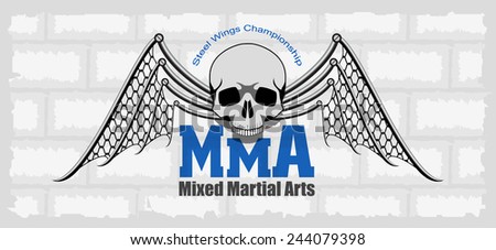 Mixed martial arts emblem