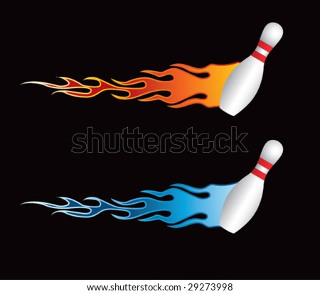 flying bowling pins