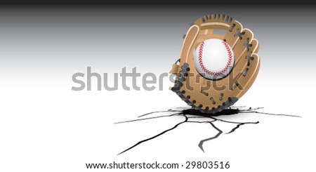 Broken Baseball Glove