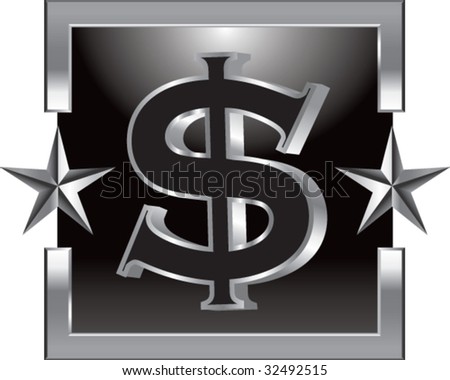 dollar sign background. stock vector : dollar sign on