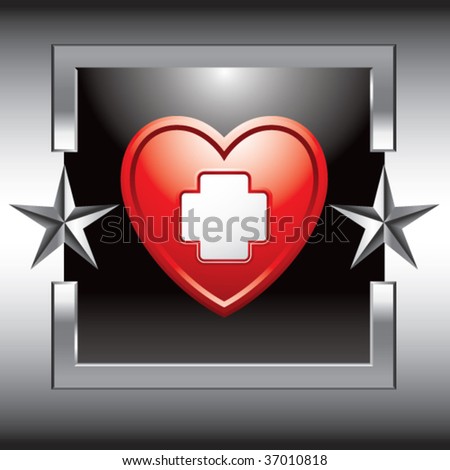 heart outline red. stock vector : red heart with